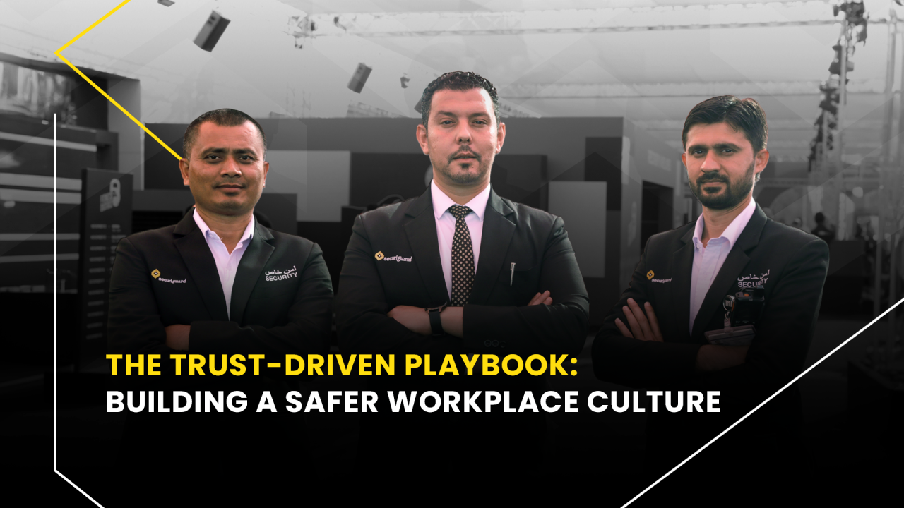 The Trust-Driven Playbook: Building a Safer Workplace Culture